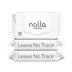 Nolla Flushable Wipes | Plant-Based Biodegradable Wet Wipes

