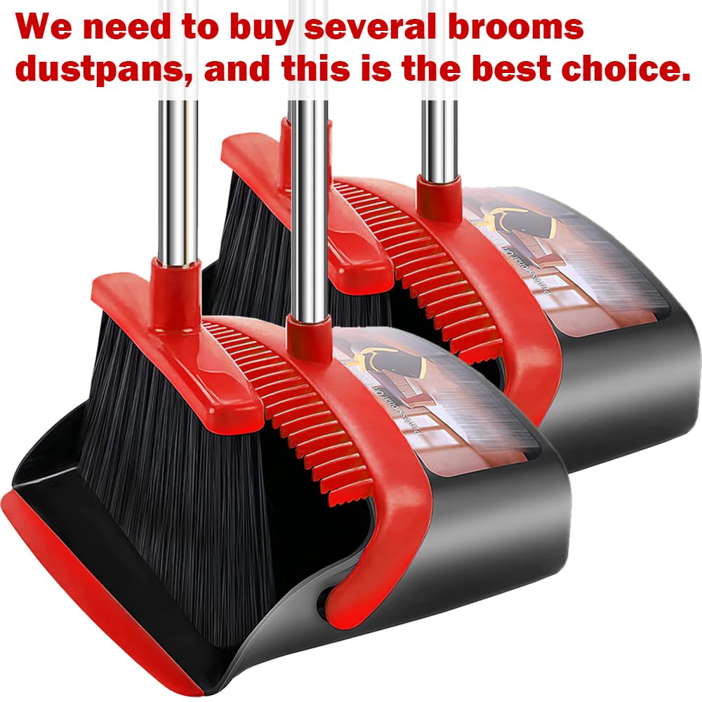 Kramer Broom and Dustpan Set with Telescopic Handle


