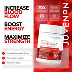 Nitric Oxide Booster by Juvenon BloodFlow-7 | Nitrosigine & S7

