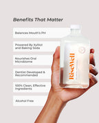 RiseWell Balancing Mouthwash - pH Balanced, Alcohol-Free

