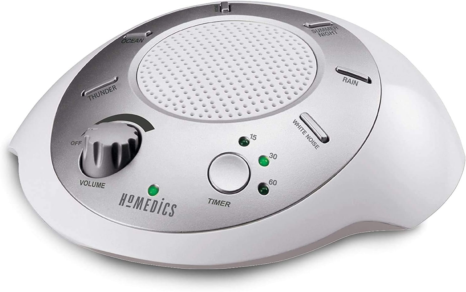 Homedics SoundSleep White Noise Sound Machine | 6 Sounds

