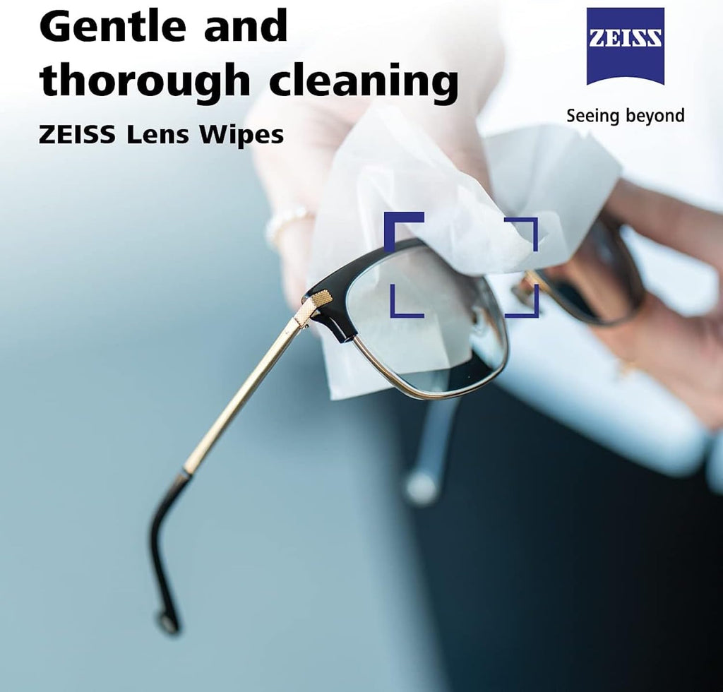 ZEISS Pre-Moistened Glasses Wipes | Lenses Cleaner

