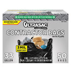 Ultrasac Contractor Trash Bags Heavy Duty 3 MIL

