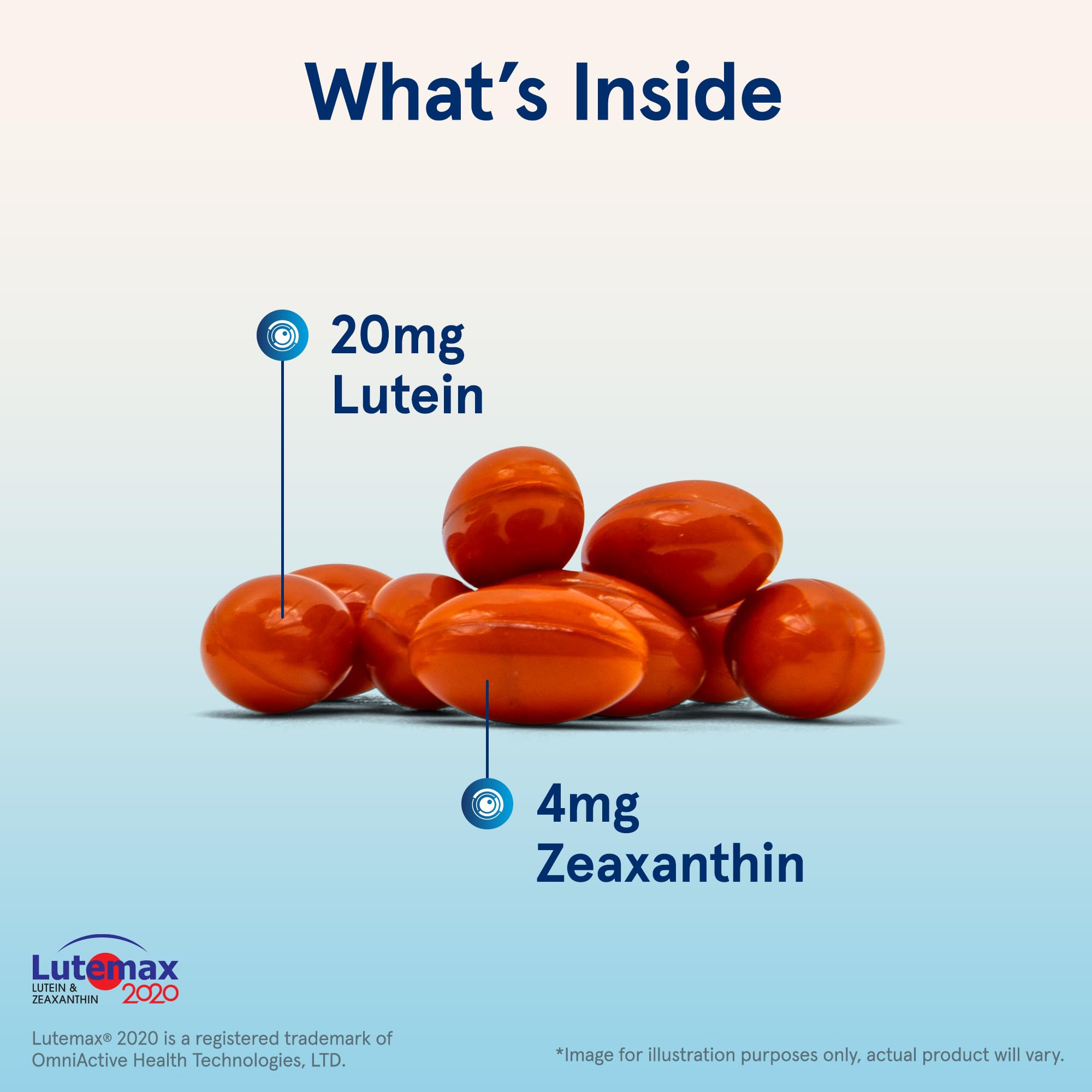 Jarrow Lutein with Zeaxanthin Softgels for Eye Health

