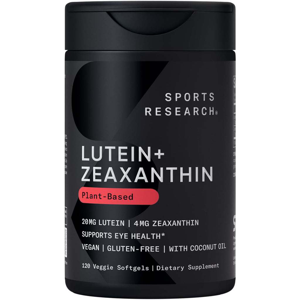 Sports Research Lutein Zeaxanthin Capsules for Eye Health

