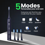 Marlincare Sonic Electric Toothbrush | 180-Day Battery


