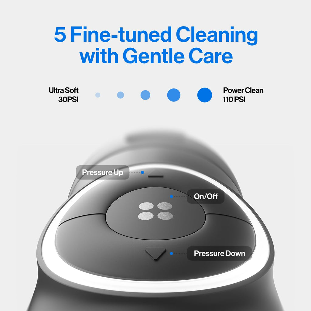 usmile C30 Cordless Water Flosser - 300ml Tank, 5 Levels

