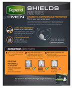 Depend Shields Incontinence Pads for Men | Discreet Protection


