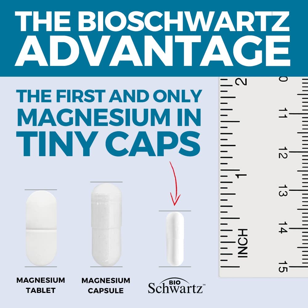 BioSchwartz Magnesium Bisglycinate Chelated Supplement

