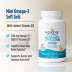 Nordic Naturals Ultimate Omega-3 Mini Soft Gels

