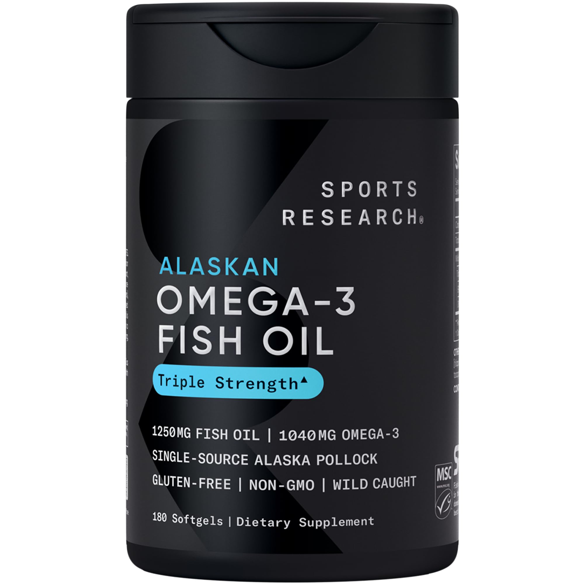 Sports Research Omega-3 Fish Oil