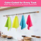UNIMADE Microfiber Cleaning Cloths - Lint-Free


