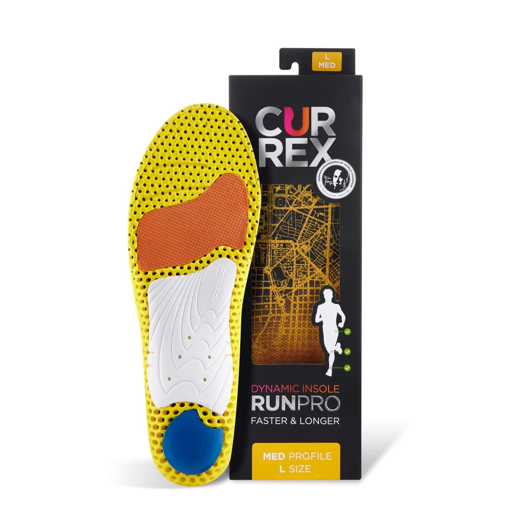 CURREX RunPro Insoles for Running Shoes with Cushioned Support