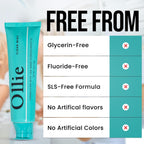 Ollie Nano Hydroxyapatite Toothpaste | Fluoride-Free Enamel

