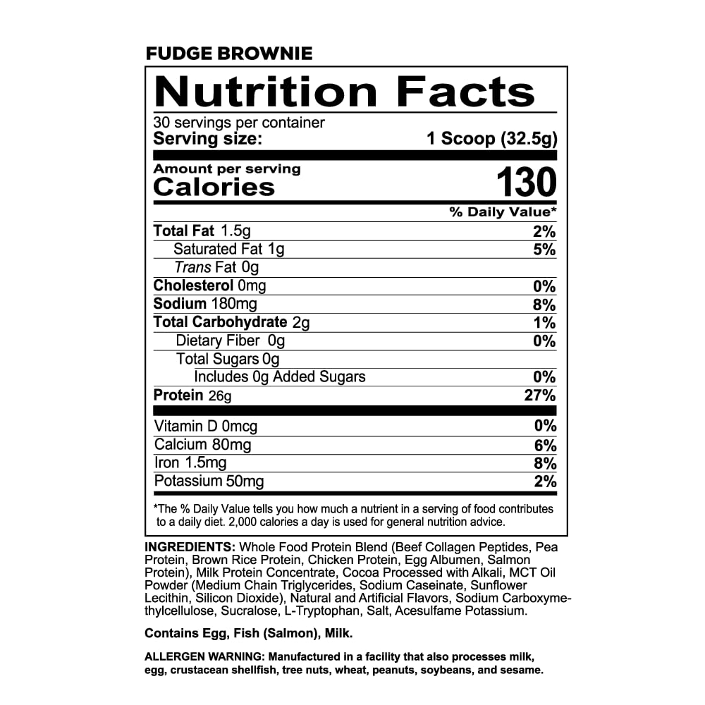 REDCON1 MRE LITE Whole Food Protein Powder - Lactose Free

