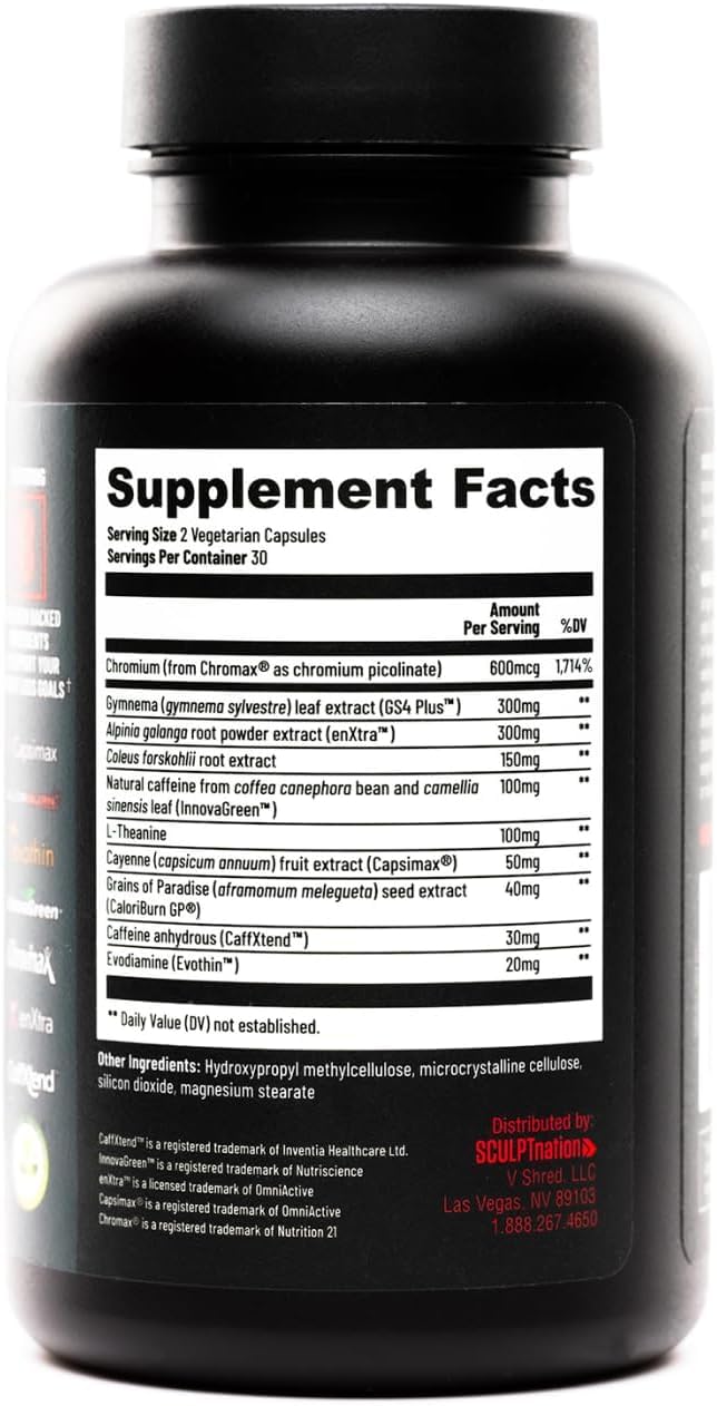 Sculpt Nation Thermogenic Fat Burner Metabolism Booster

