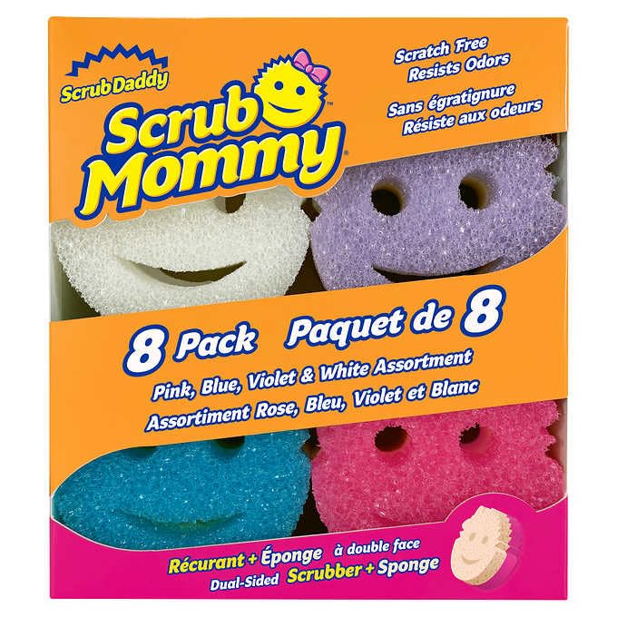 Scrub Daddy Scrub Mommy Dual-Sided Scrubber and Sponge

