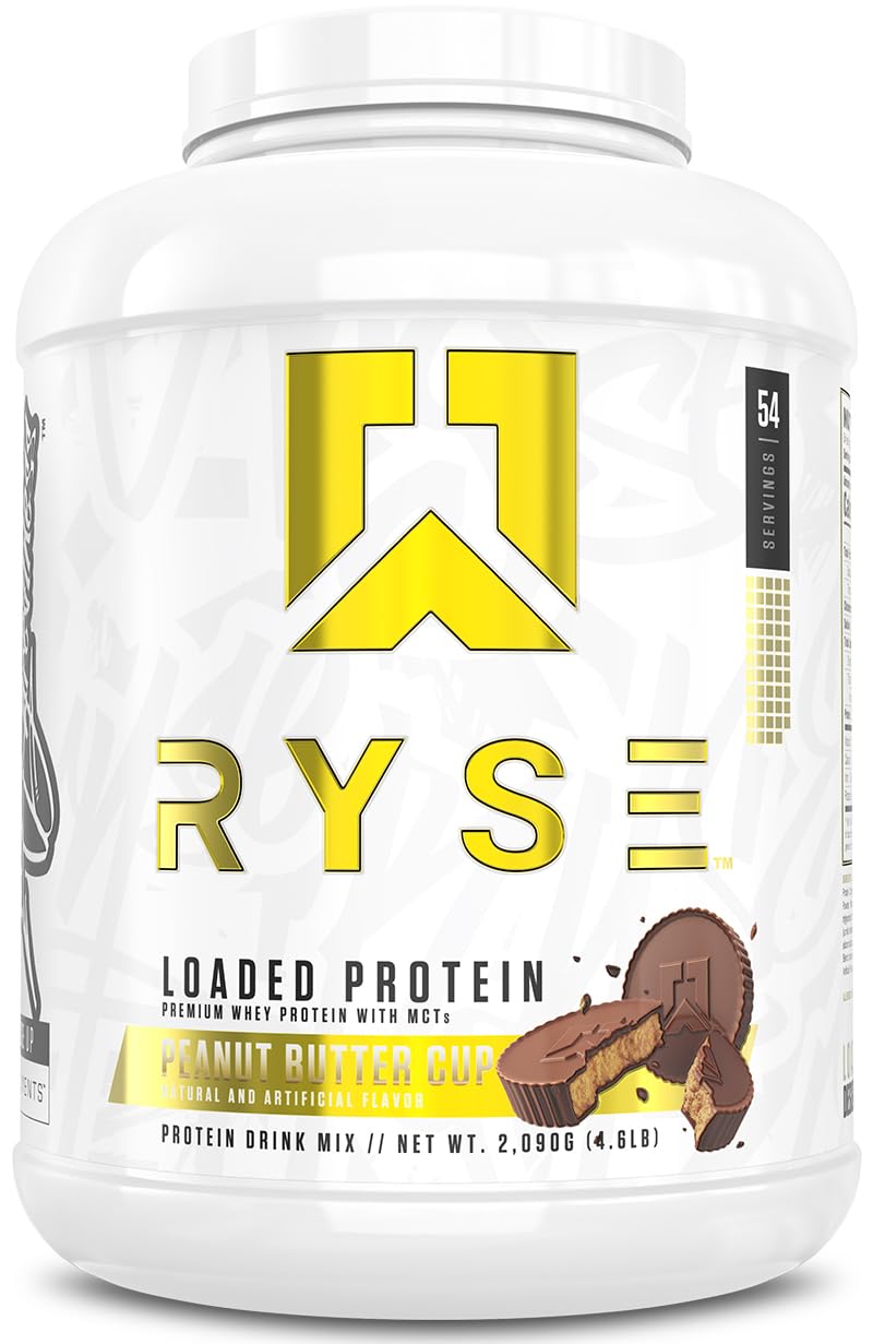 RYSE Loaded Protein Powder with Whey Isolate & Concentrate