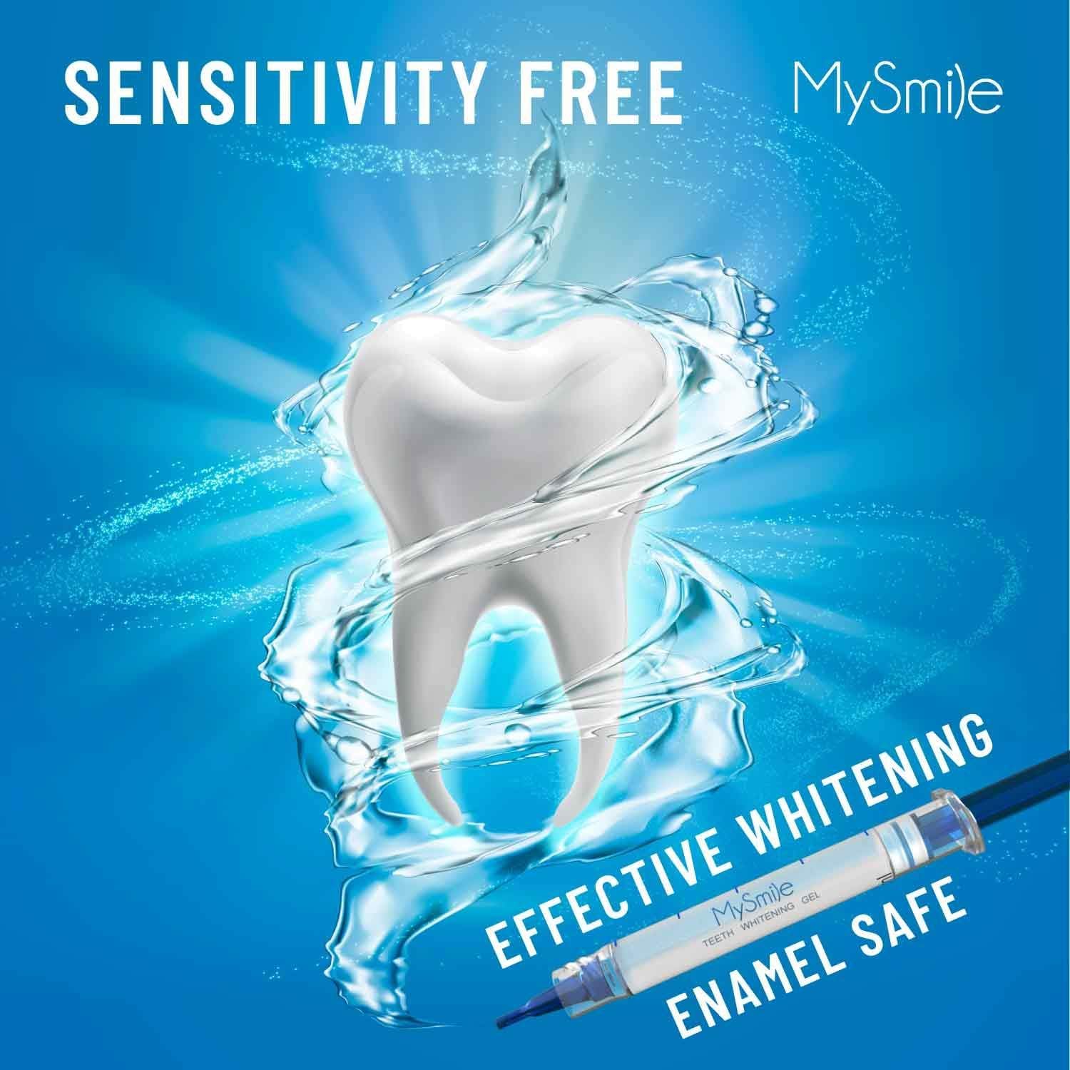 MySmile LED Teeth Whitening Kit - At-Home Whitening

