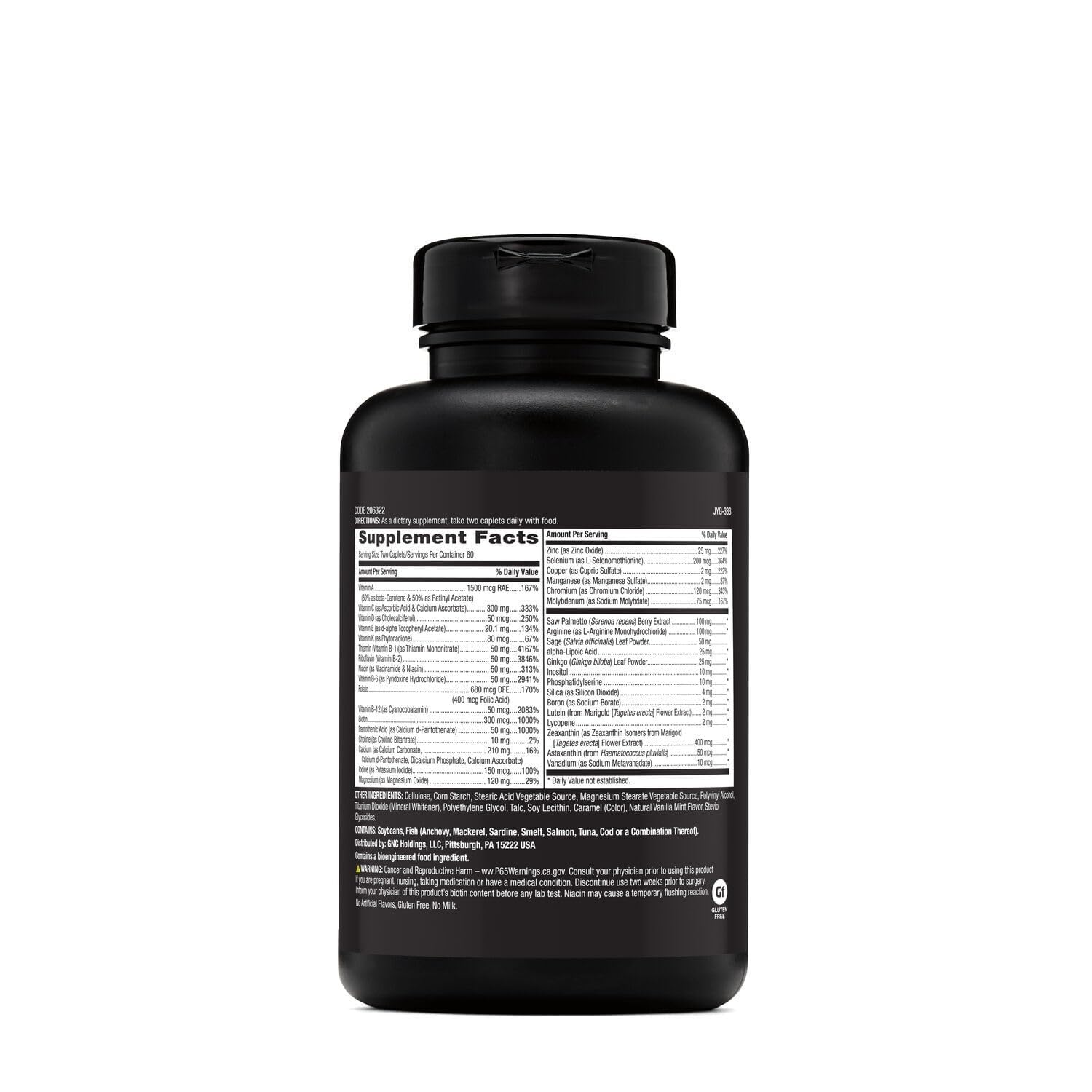 GNC Mega Men Multivitamin – Antioxidants & Heart Support

