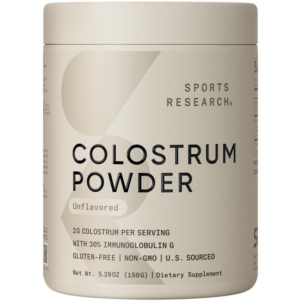 Sports Research Bovine Colostrum Powder – Immunity Support

