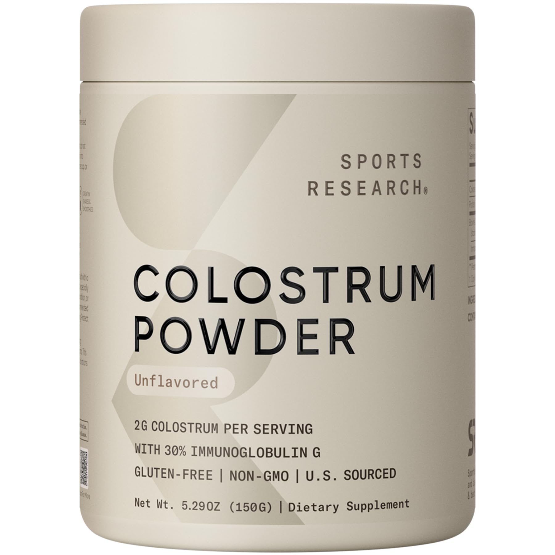Sports Research Bovine Colostrum Powder – Immunity Support

