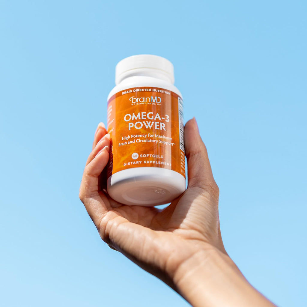 BrainMD Omega-3 Power - DHA & EPA Brain Support

