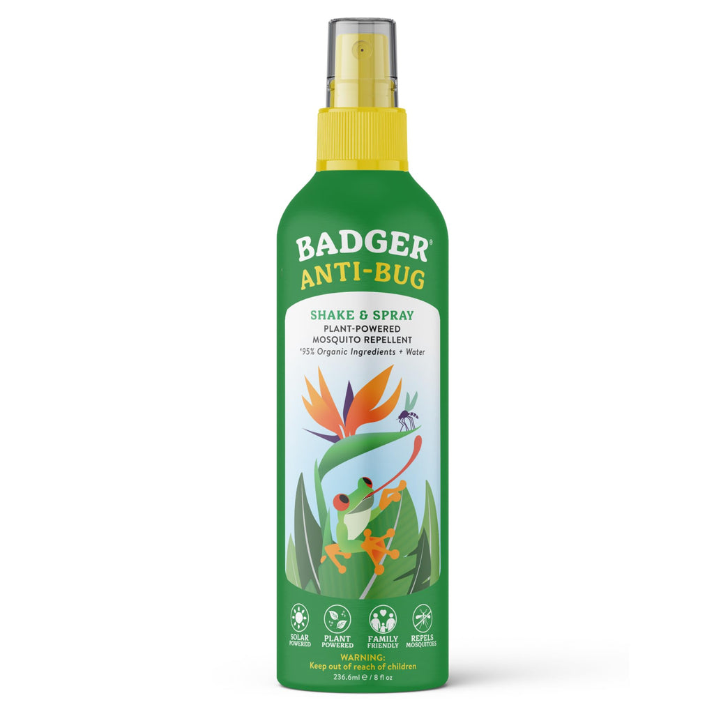 Badger Bug Spray DEET-Free Mosquito Repellent with Citronella & Essential Oils