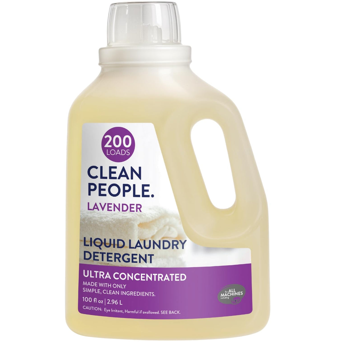 The Clean People Liquid Laundry Detergent - Ultra Concentrated, 50 oz