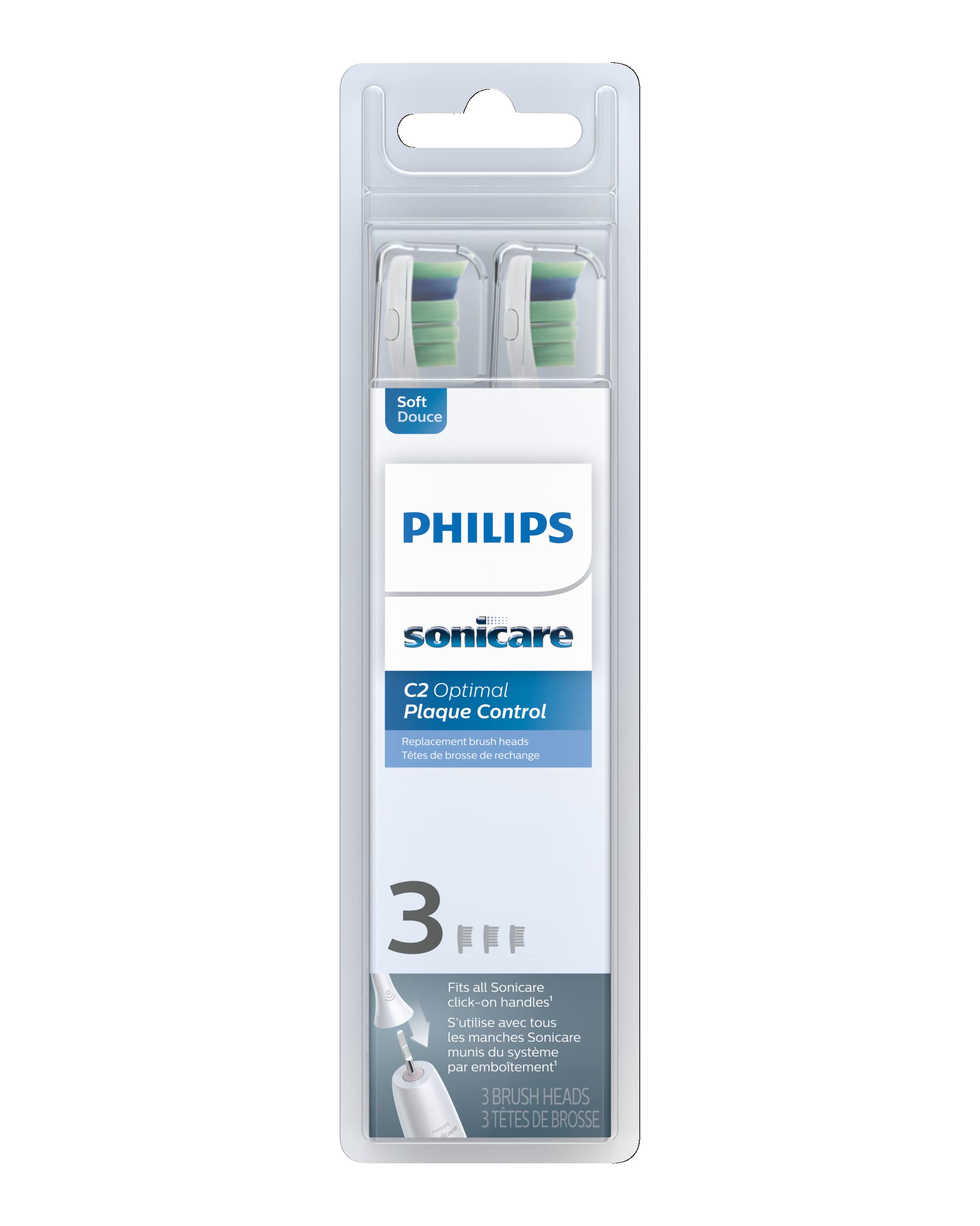 Philips Sonicare C2 Plaque Control Brush Heads

