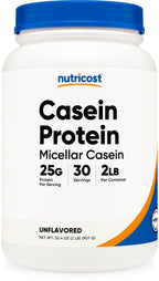 Nutricost Micellar Casein Protein Powder – Gluten Free & Non-GMO