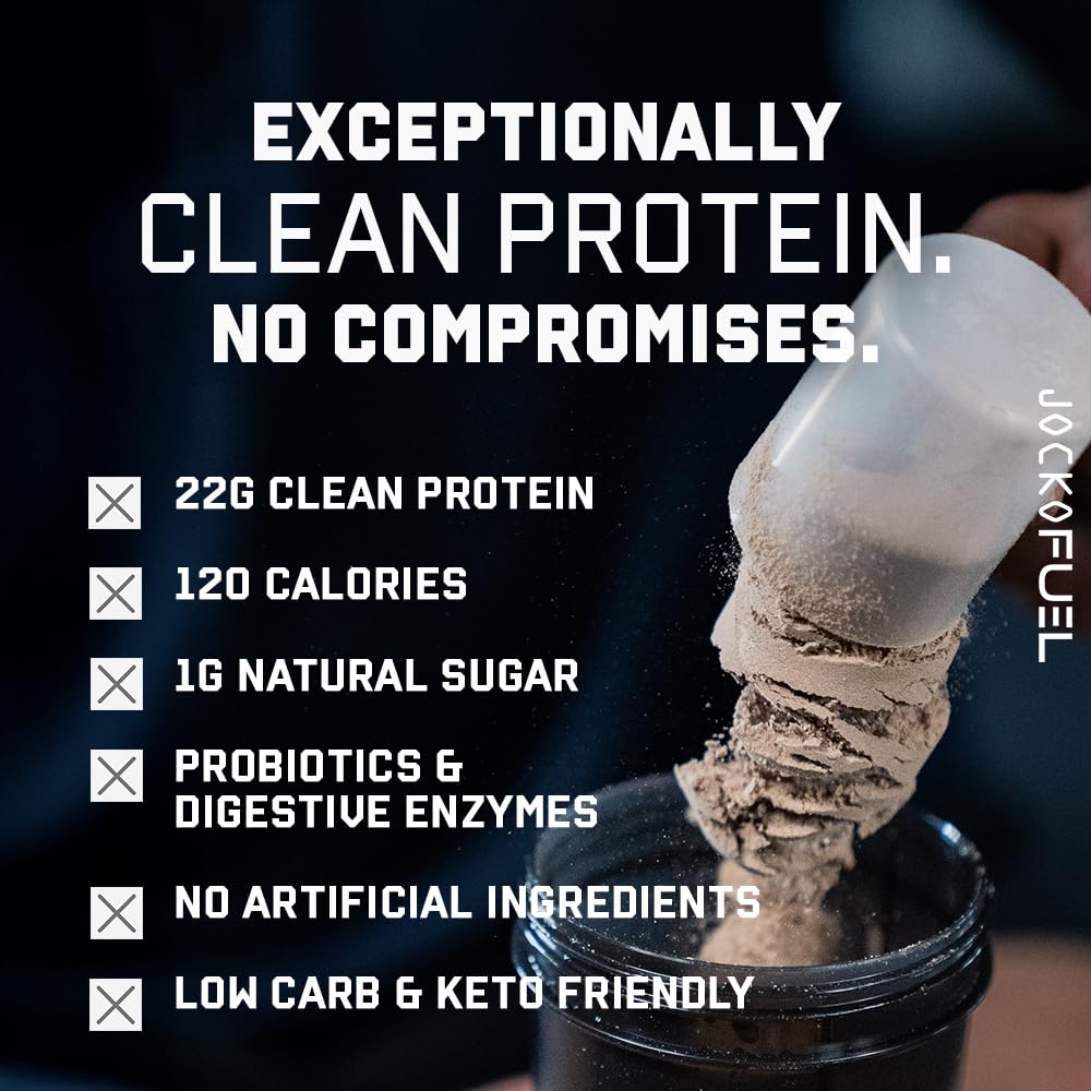 Jocko Fuel Whey Protein Powder with Digestive Enzymes

