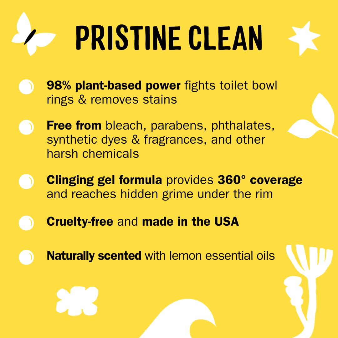 Molly's Suds Toilet Bowl Cleaner - Plant-Based Gel

