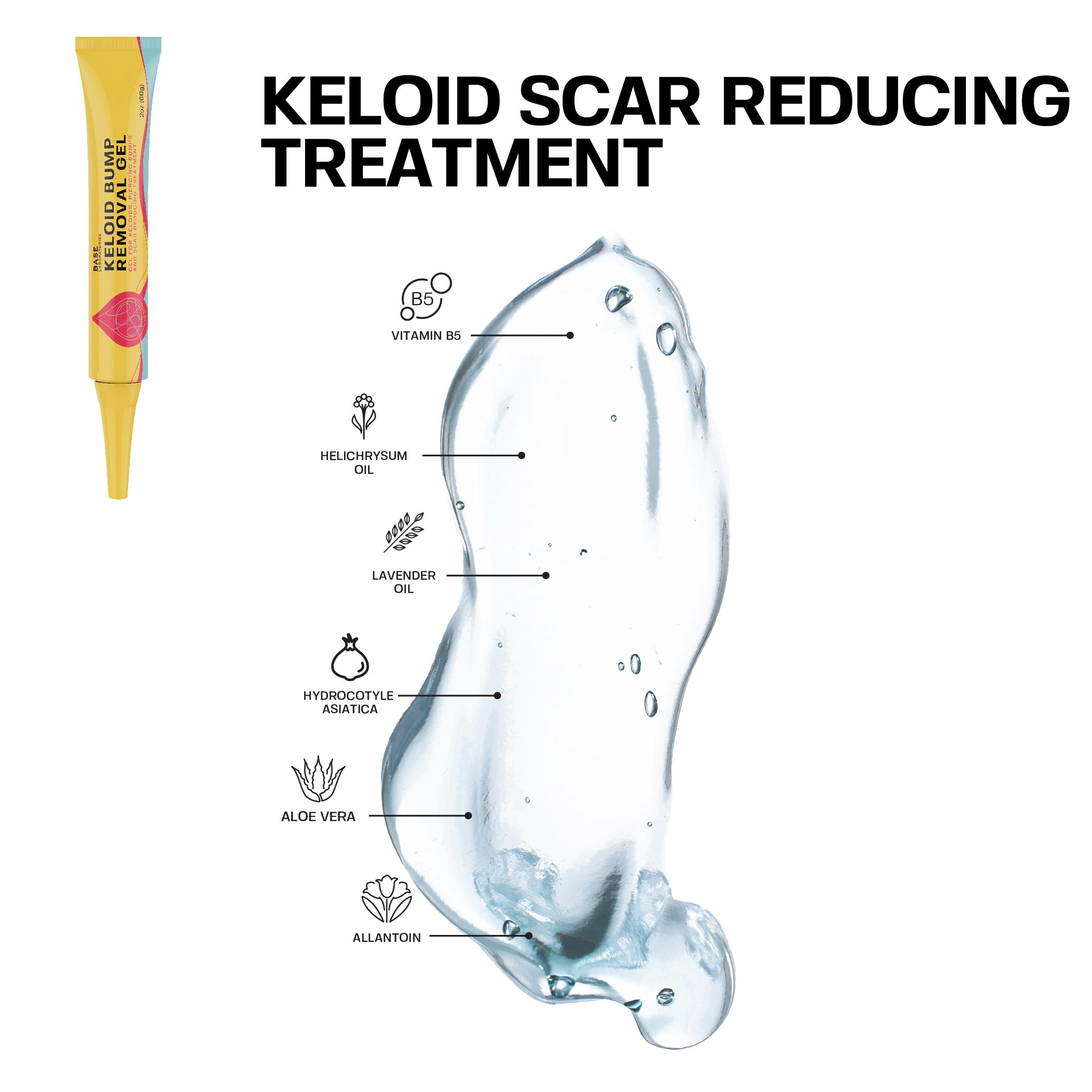 Base Laboratories Piercing Keloid & Bump Care Set

