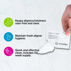 Invisalign Cleaning Crystals for Clear Aligners and Retainers

