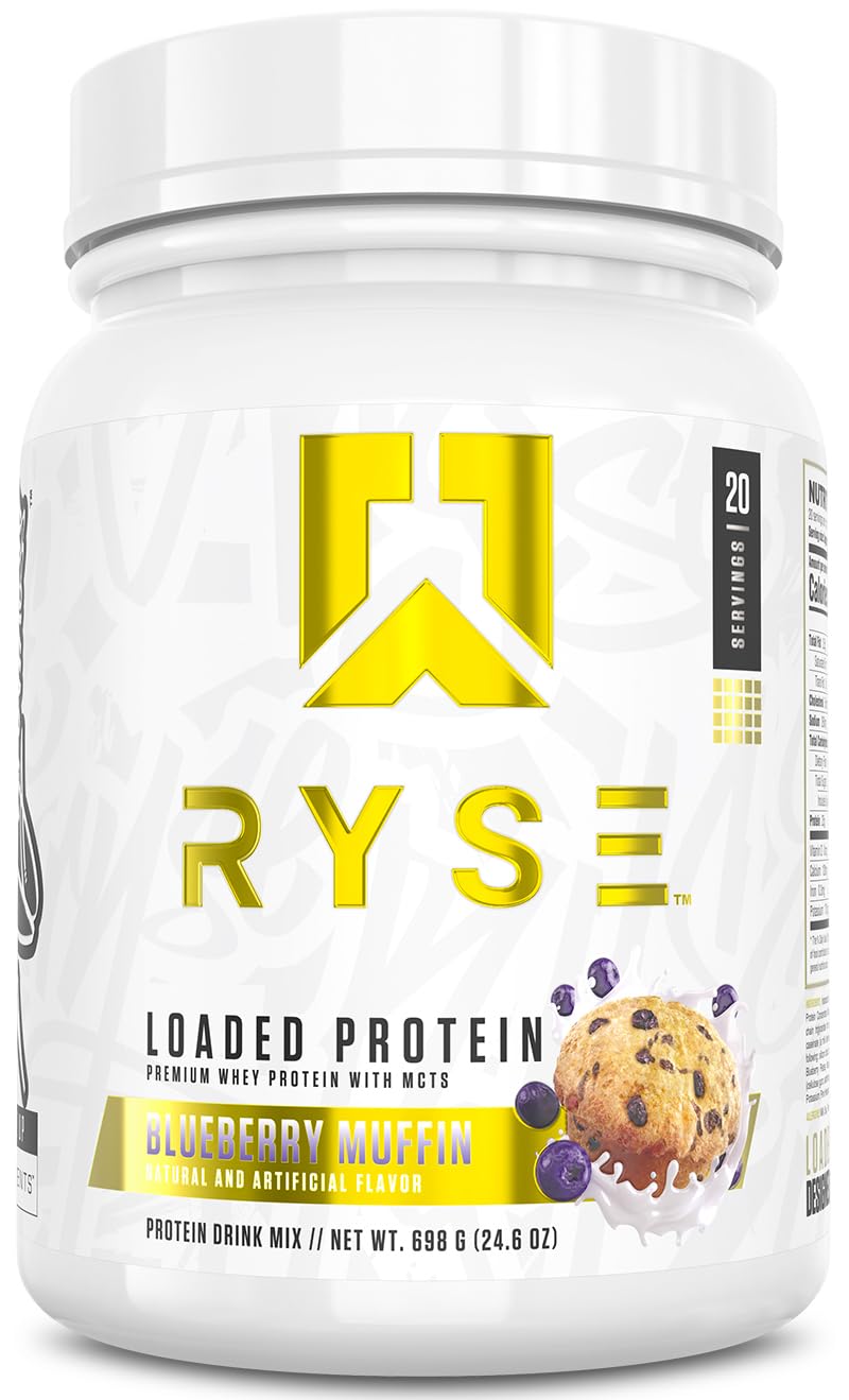RYSE Loaded Protein Powder with Whey Isolate & Concentrate
