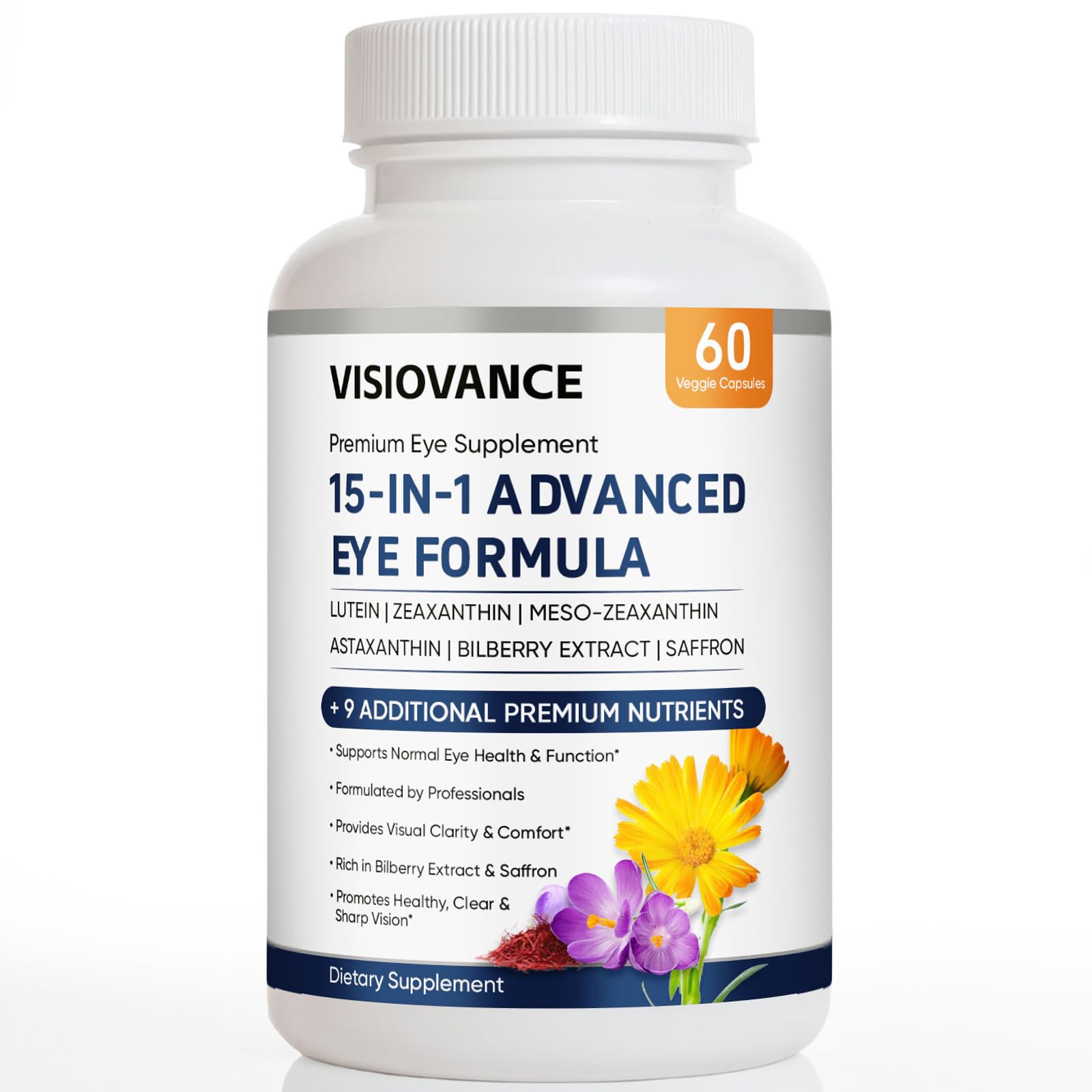 VisioVance Eye Formula - Advanced Eye Health Supplement

