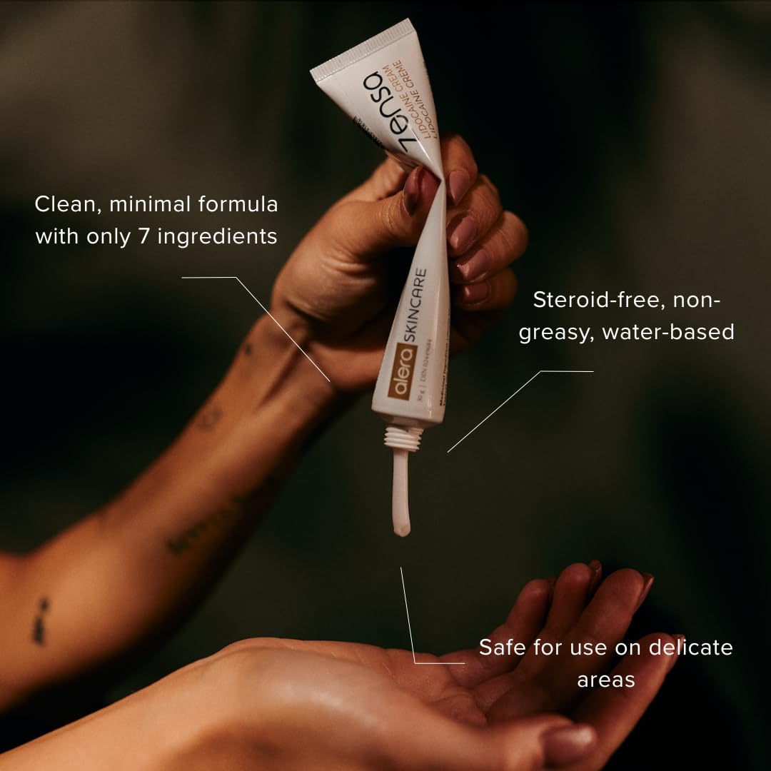Zensa Lidocaine Numbing Cream – Topical Anesthetic

