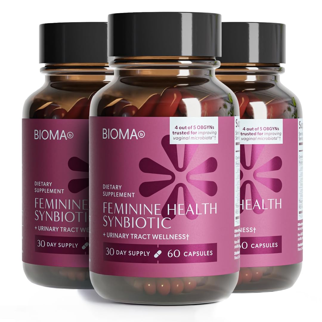 Bioma Feminine Health Synbiotic - Probiotic for Vaginal pH