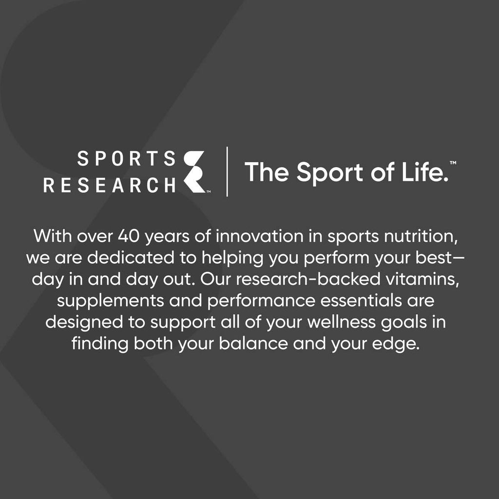 Sports Research Probiotics with Prebiotics Vegan Capsules

