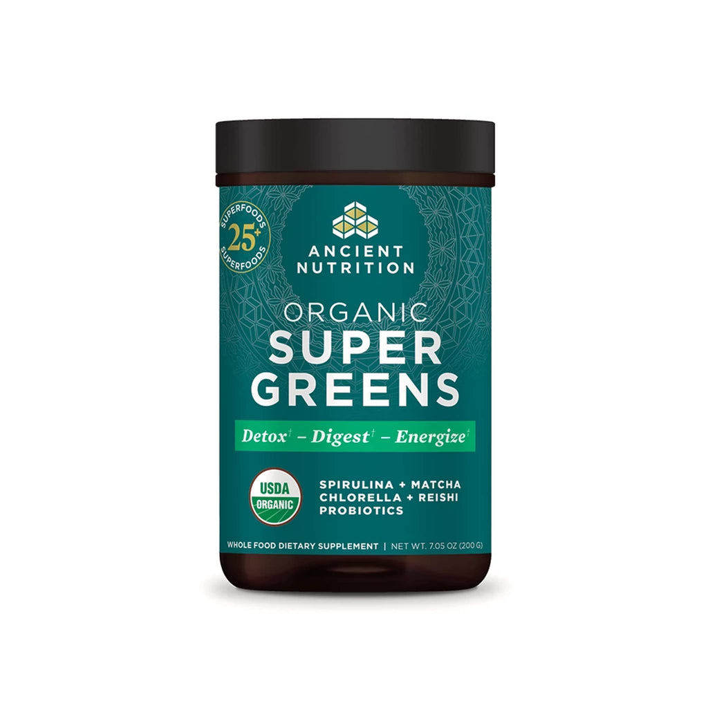 Ancient Nutrition Super Greens Powder - Organic Probiotics

