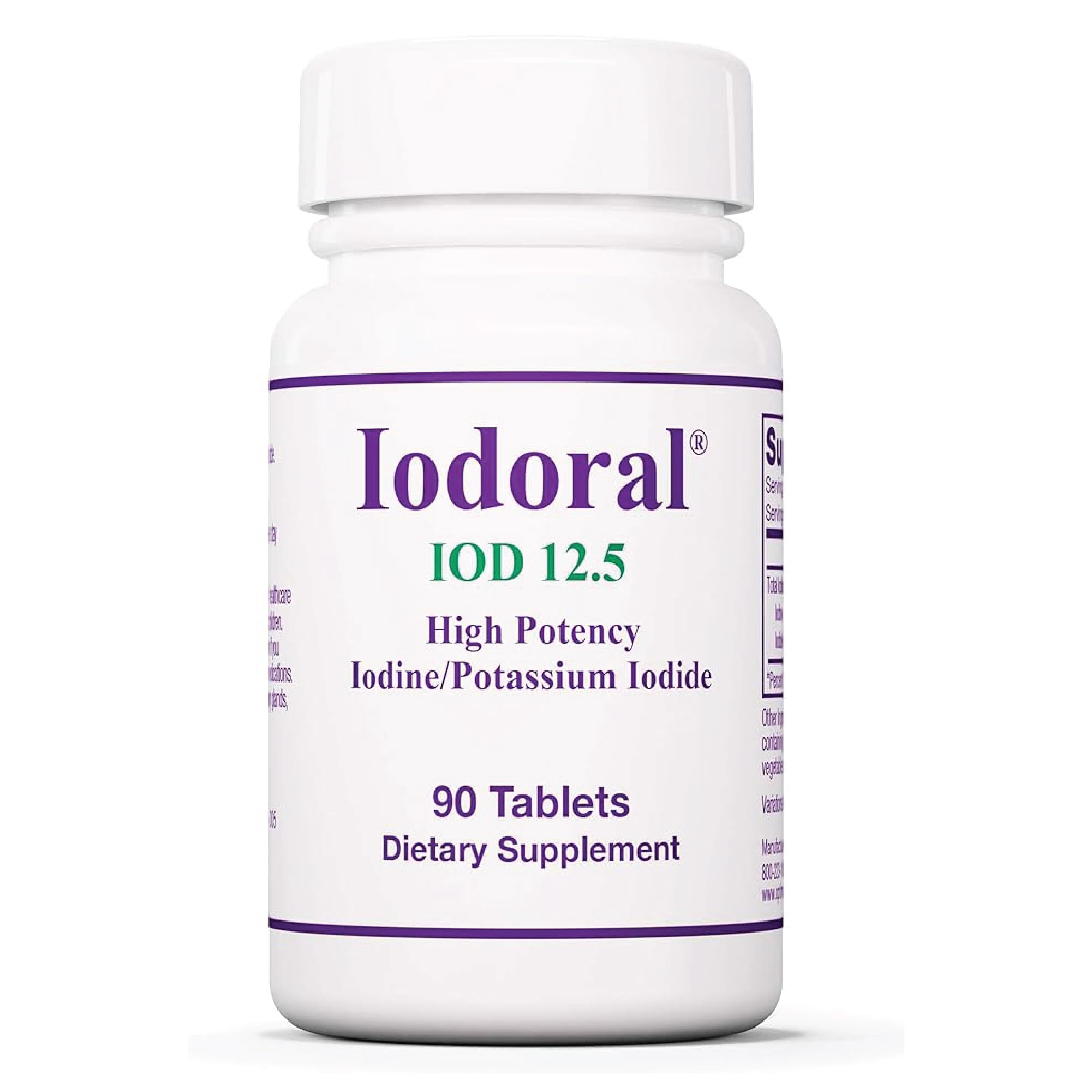 ARG Optimox Iodoral Iodine & Potassium Iodide for Thyroid

