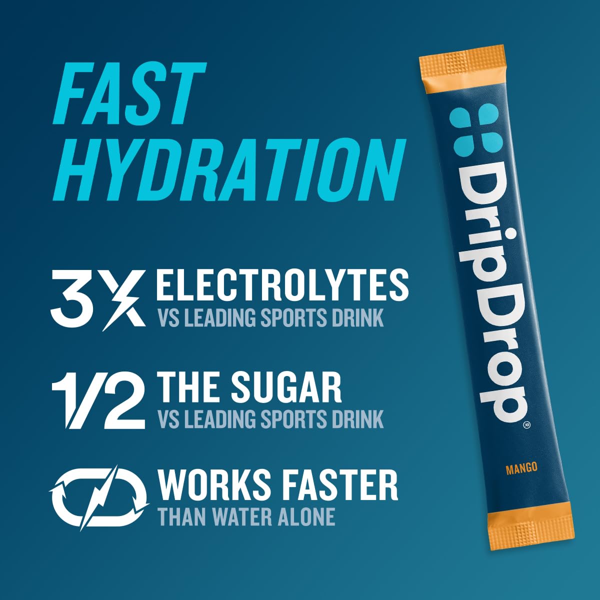 DripDrop Hydration Electrolyte Drink Mix | Non-GMO


