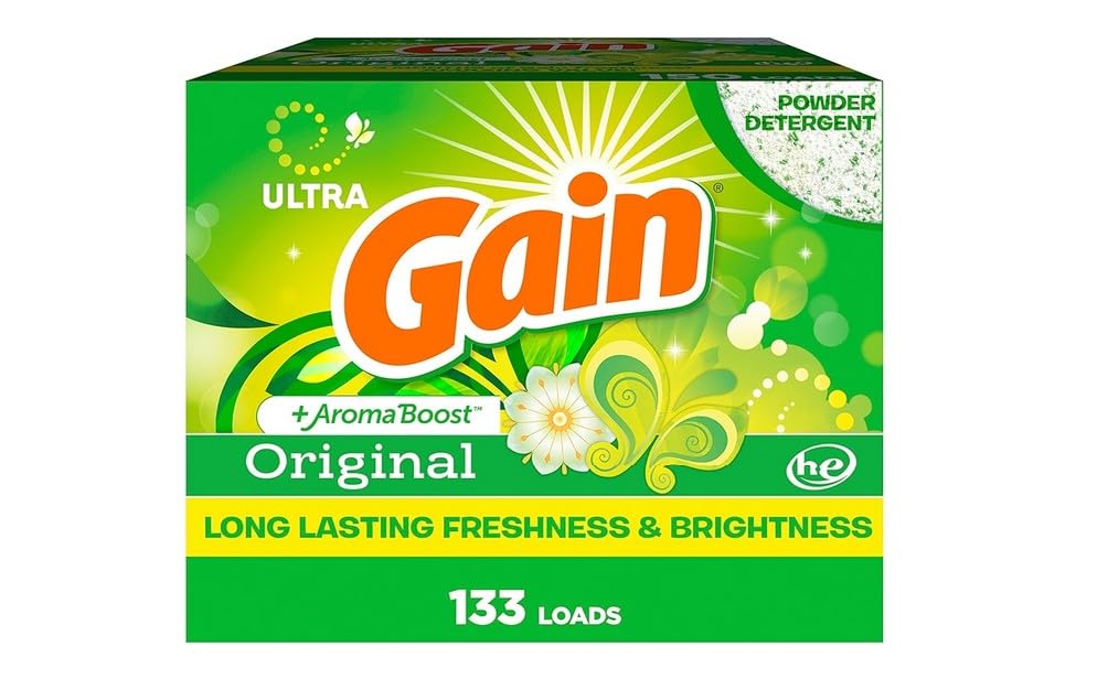 Gain Powder Laundry Detergent - HE Safe