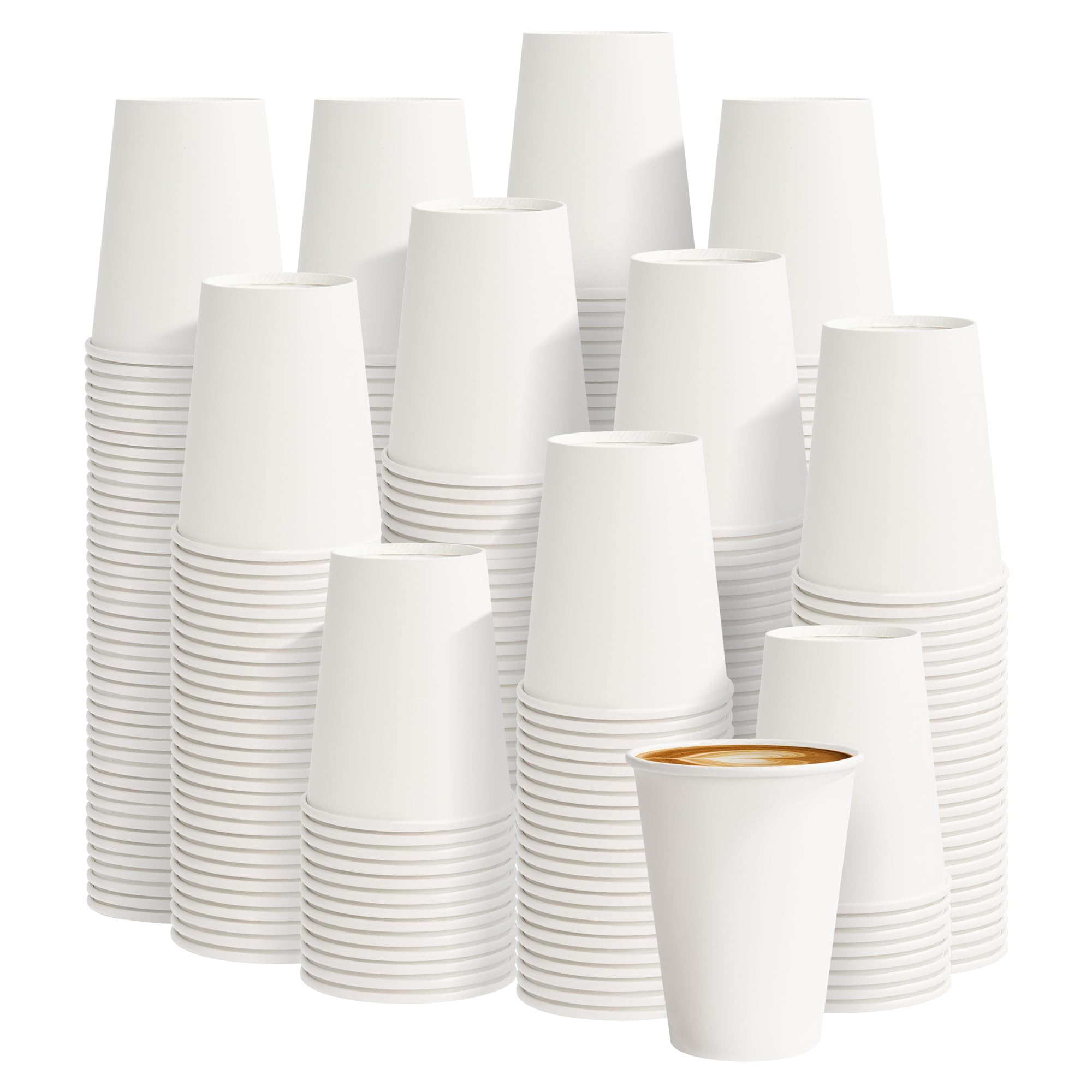 Disposable Paper Coffee Cups for Hot Beverages

