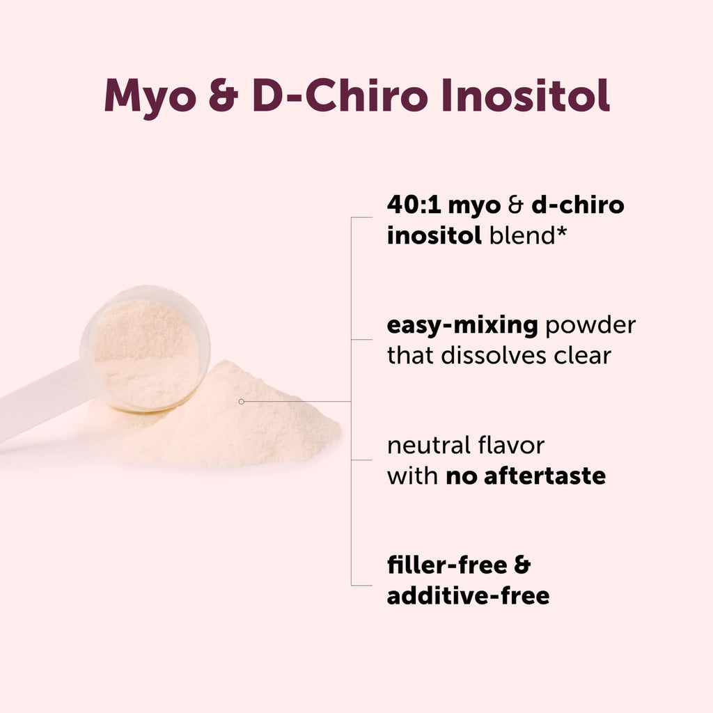 Myo-Inositol & D-Chiro Inositol Powder for Women 40:1

