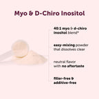 Myo-Inositol & D-Chiro Inositol Powder for Women 40:1


