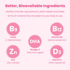 Prenatal Vitamin Gummies with DHA - Vegan Multivitamin

