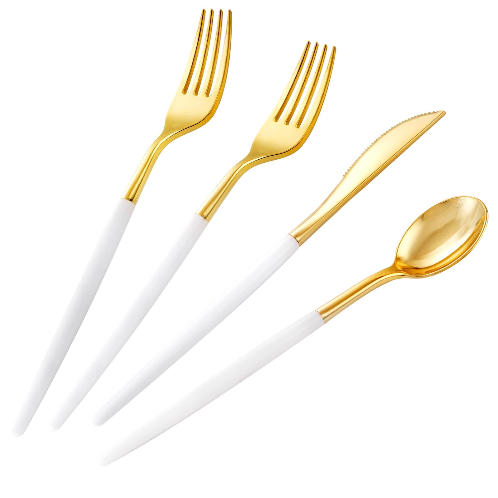 SUT Heavy Duty Disposable Flatware Set for Parties
