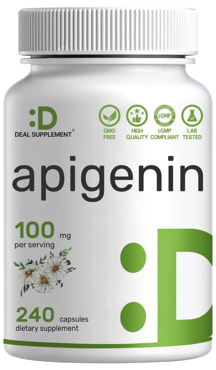 Deal Supplement Apigenin Chamomile Extract Sleep Support